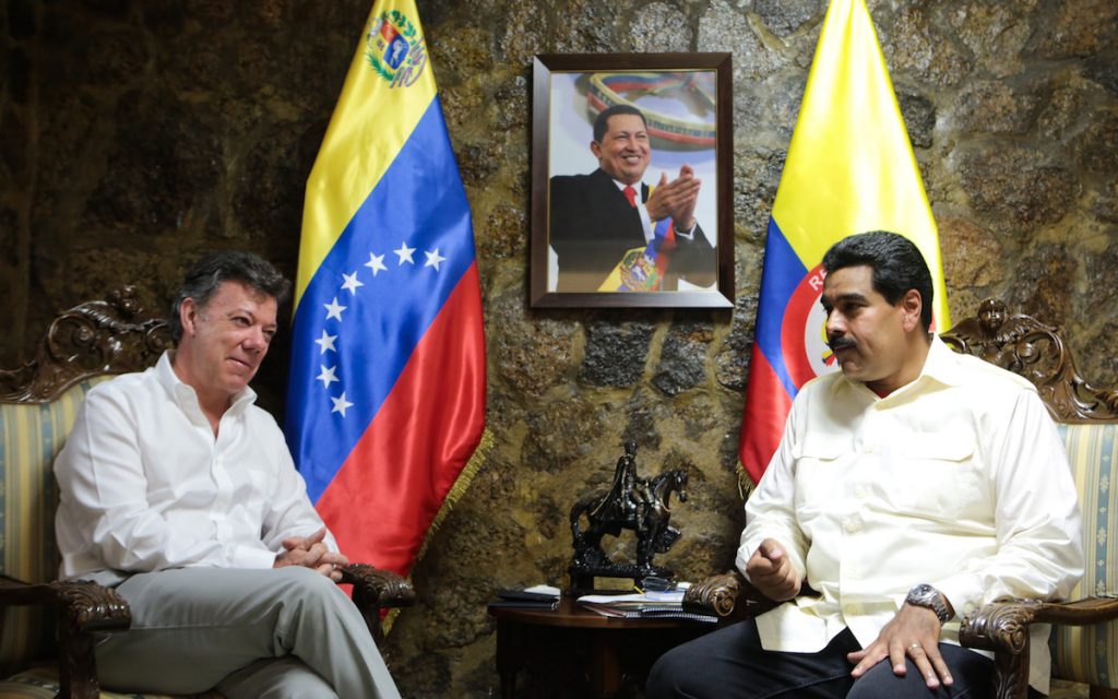 Santos should beg on his knees - Maduro
