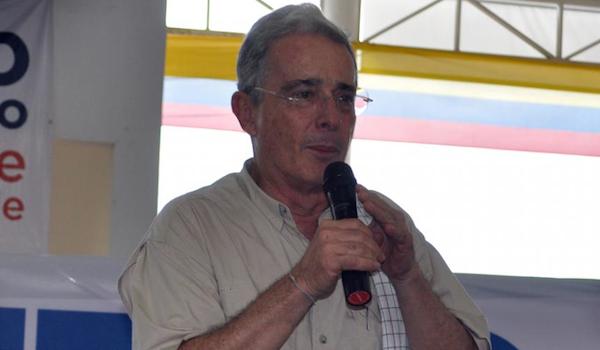 Alvaro Uribe in Sucre