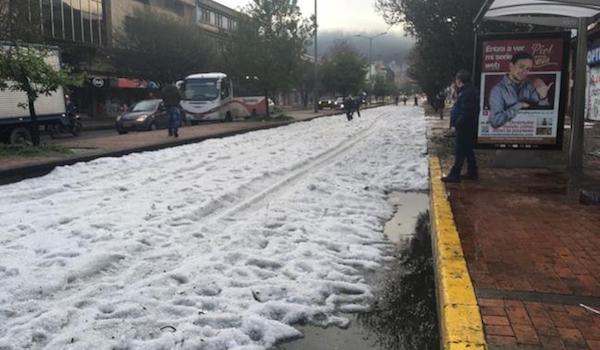 Snow in Bogota